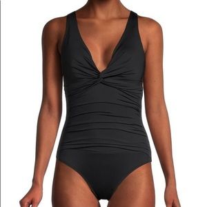 La Blanca Black One Piece Swimsuit 16